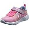 Skechers Go Run 600 Shimmer Speeder, Sneaker Bambine e ragazze, Rosa Hellrosa Mesh Multi Folienbesatz Lpmt, 35.5 EU