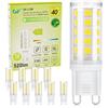 GY Lampadine LED G9, 3.2W Equivalente G9 50W, 520 Lumen, 3000K Lampadina G9 LED Luce Calda, Lampade LED Attacco G9, Risparmio Energetico, Senza Sfarfallio, Non Dimmerabile, 10 Pezzi