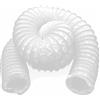 H&C VENT Tubo flessibile in PVC di scarico Ø 150 mm diametro tubo - HVAC 1 m lunghezza massima condotto dell'aria - uscita ventilazione tubo flessibile per aria condizionata, sistema di alimentazione