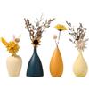 Yuaaoh Piccolo Vasi Decorativi Colorati Set di 4 Vaso Elegante per Fiori per la Decor comodino, Mini Vaso Ceramica in Opaco Morandi Per Soggiorno, Tavolo Da Pranzo E Arredamento D'ingresso