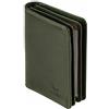 Matador Marca Porta Schede Carte di Credito Pelle #PORTO con Elegante Scatola Regalo, Lusso Portafoglio Portacarte Uomo RFID, Card Holder con Molti Scomparti per Carte in Verde