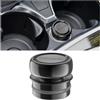 JNNJ Coperchio universale impermeabile per accendisigari auto - copertura decorativa e accessorio di ricambio (nero)