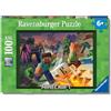 Ravensburger - Puzzle Minecraft, 100 Pezzi XXL - Puzzle Bambini 6 Anni, Collezione Minecraft, Giochi Educativi e Divertenti, Idee Regalo