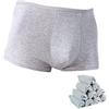 unhg Slip Boxer Biancheria Intima USA E Getta, Cotone Mutandine, per Escursionismo L'emergenza in Viaggio,5pcs,4XL