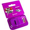 Fixo Notes 65006653 Marcatori adesivi con dispenser rosa, PET, 25 x 43 mm