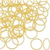 UNICRAFTALE 50pcs Anello Ritorto d'oro 26mm Interno Lega Anelli di Collegamento Connettore ipoallergenico Anelli di Collegamento in Metallo Rotondo per Orecchini Bracciale Gioielleria Making