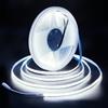 ALITOVE Striscia LED COB 24 V, 10 m, luce bianca fredda, 6000 K, super luminosa, autoadesiva, 320 LED/M, non impermeabile, IP30, per illuminazione domestica fai da te (senza alimentatore di rete e