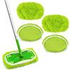 HOTUTPanno Microfibra Mop per Swiffer Sweeper, 4 Pezzi Panni Asciutti / Bagnati