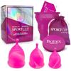 Boltex Medical Coppetta Mestruale SPORT CUP ALL-IN-ONE SET di BOLTEX MEDICAL. Progettata per Donne Attive. Include Sterilizzatore, 3 Coppette: Taglie S, M, L e Borsa