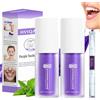 BMHNQ Hi Smile Teeth Whitening Purple Teeth Whitening Toothpaste Viola Sbiancante Purple Toothpaste Dentifricio Sbiancante Denti Correttore Colore Denti Dentifricio