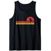 Mixed Martial Arts Apparel Co. Muay Thai MMA Arti Marziali Miste Vintage Kickboxing Canotta Unisex Nero Tank Top S