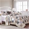 Greenland Home Fashions - Set copripiumino in cotone, multicolore, 4 pezzi, per letto matrimoniale/XL