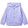 United Colors of Benetton Giubbotto 2eo0gn01i, Giacca Bambine e ragazze, Pervinca 34V, 82
