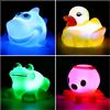YeoNational&Toys Giocattolo da bagno luminoso da 4 pezzi, giocattolo da vasca da bagno galleggiante per baby shower adatto per vasca da bagno, bagno e piscina, bomboniere per feste in età prescolare, può lampeggiare