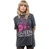 Queen Amplified Collection - Japan Tour 79 Uomo T-Shirt Carbone XL 100% Cotone Regular