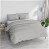 Italian Bed Linen PRINTED COLORS Parure Copripiumino made in Italy, DIVISION TORTORA, Matrimoniale
