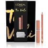 L'oreal Paris Mini Beauty Matte Nude 2 Pezzi + Pochette