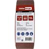 Woltersberger® 10 nastri abrasivi in tessuto, dimensioni 75 x 533 mm, grana P120, carta vetrata, per levigatrice a nastro/carta vetrata