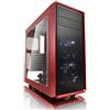 FRACTAL DESIGN Case Fractal Design Focus G Mystic Red Midi-Tower Rosso