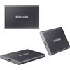 Samsung Ssd Samsung T7 Portable SSD 2TB USB 3.2 Gen.2 External Titanium Grey