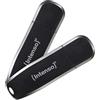 Intenso Speed Line - Chiavetta USB da 2x 128 GB - Pendrive USB 3.2 Gen 1x1, Nero