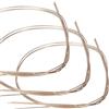 HERCHR 3 Pezzi Bacchette per Saldatura per Gioielli, 1,2×500 mm Filo per saldare in ottone, Flusso di saldatura per riparazioni di gioielli, Filo Morbido Pieghevole per Artigianale Fai-da-te