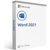 MICROSOFT WORD 2021 (WINDOWS)-LICENZA A VITA- LICENZA ORIGINALE- 1 DISPOSITIVO