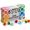 leone-dell'era Puntine da disegno Leone Dell'Era diametro testa 9,5 mm colori assortiti - scatola di cartone da 100 pezzi PPC10012