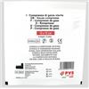 pvs Busta di garza compressa sterile - 10x10 cm a 8 pieghe PVS bianco GAZ111