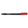 staedtler Penna a punta sintetica Staedtler Lumocolor permanent pen 318 F rosso 318-2