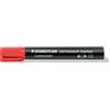 staedtler Marcatore punta a scalpello Staedtler Lumocolor permanent marker 350 2-5 mm rosso - 350-2