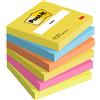 post-it Foglietti riposizionabili Post-it Notes Energetic 76x76 mm neon assortiti conf. 6 bloc. da 100 ff - 654-TFEN