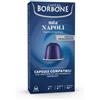 borbone Capsule compatibili Respresso alluminio 100 pz Caffe Borbone qualità Blu REBMIANAPOLI10X10N