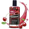 JOYDIVISION WARMup 150 ml Liquido per Massaggio con Profumo e Gusto Fruttato di Ciliegia | Effetto Riscaldante | Piace olio Massaggi