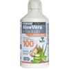 URAGME Srl Forhans Puro Aloe Succo E Polpa 100% + Baobab Pesca Bianca 1 Litro