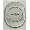 SECUREMME BOCCHETTA ROSETTA PER PORTA PORTONE BLINDATO, PIASTRINA PER CHIAVE DOPPIA MAPPA FORO CHIAVE SECUREMMEALLUMINIO CROMO SATINATO 82X62-MOSTRINA F1