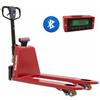 Transpallet elettrico con bilancia portata 1500 kg.