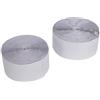 FIXMAN Silverline 316144 Nastro, autoadesivo, bianco, 2 pezzi, 50 mm x 5 m , bianco, 316144