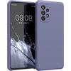 kwmobile Custodia Compatibile con Samsung Galaxy A52 / A52 5G / A52s 5G Cover - Back Case per Smartphone in Silicone TPU - Protezione Gommata - lavanda opaco