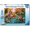 Ravensburger Puzzle per bambini Ravensburger - 13348 Assembly of Dinosaurs - Puzzle da 150 pezzi per bambini dai 7 anni in su