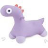 Quut - Hoppi Dino Saltatore - Giocattolo saltatore gonfiabile (Lavende) - interno ed esterno - Pompa inclusa - 70 x 50 cm - Regalo - Design