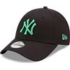 New Era MLB Basecap Fanaccessoire verstellbar 9Forty cap Kinderkappe Schwarz Grün - Child