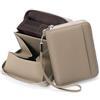SENDEFN Portafoglio Donna in Pelle Cerniera Portamonete Piccolo Portafogli con Blocco RFID Porta Tessere Porta Carte di Credito Donna con 24 Scomparti per Carte