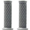 CGEAMDY 2 Pezzi Manubri per Moto, Maniglie Manubrio, Gomma Antiscivolo Motocicletta Manopole Manubrio, Manopole Moto Adatto per Bici, Veicoli Elettrici, Biciclette Pieghevoli Scooter(Grigio)