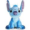 Disney Peluche Neonato Dumbo Stitch Pupazzo Parlante Giocattoli Bambino 1 Anno + (Blu Stitch)