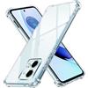 iVoler Cover per Motorola Moto G84 5G, Custodia Trasparente per Assorbimento degli Urti con Paraurti in TPU Morbido, Sottile Morbida in Silicone TPU Protettiva Case