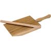 Tredoni Tagliere professionale per gnocchi/garganelli in legno, inclinato, con bastoncino, 9 x 12,5 cm