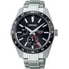 Seiko Orologio Seiko Presage GMT Sharp Edge SPB221J1 Acciaio Automatico watch Nero