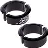 Saipor 4 pezzi per manubrio della bicicletta, distanziatore, riduttore dell'asta da 25,4 a 31,8 mm