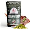 Poppamies Chimichurri BBQ Rub, Marinata Sùecca e condimento per barbecue perfetto per pesce, verdure, pollo, maiale, manzo - Confezione grande (90 g)